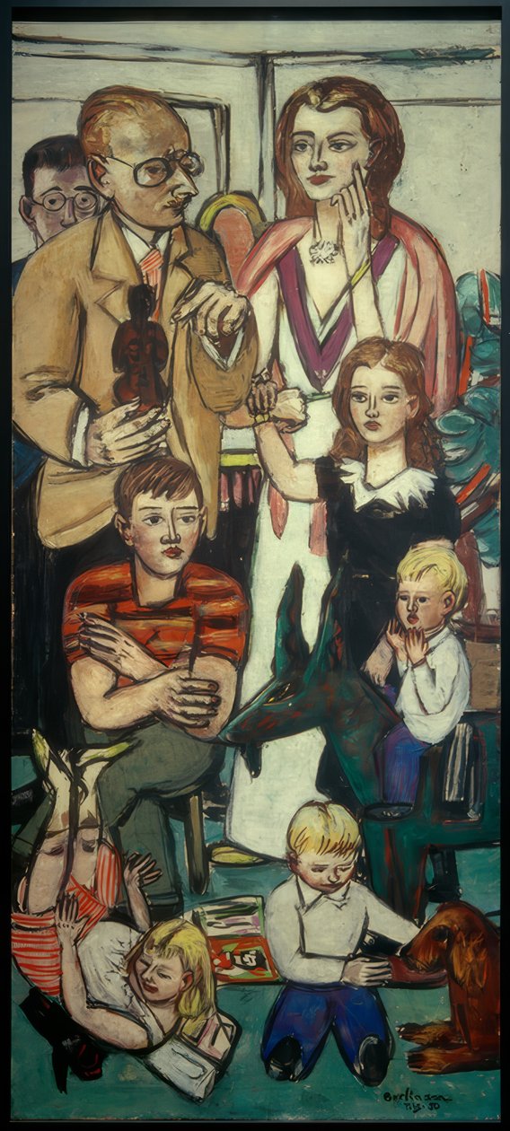 Group Portrait Hope by Max Beckmann
