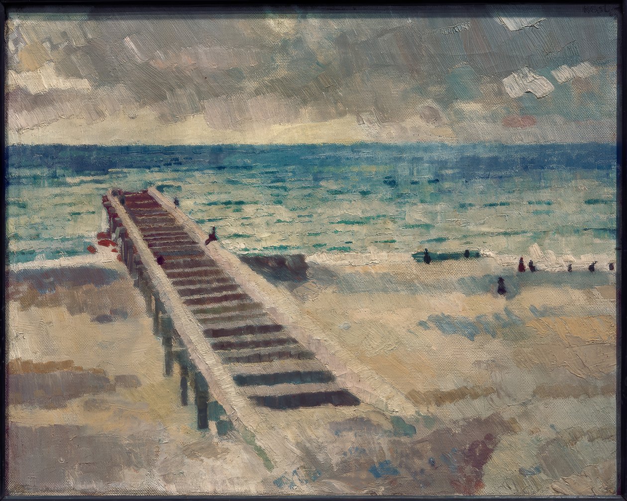 Small Stage by Max Beckmann