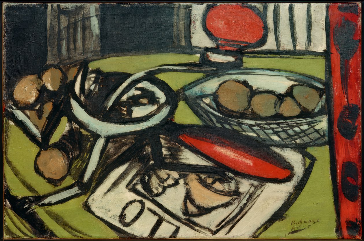 Kitchen Machine by Max Beckmann