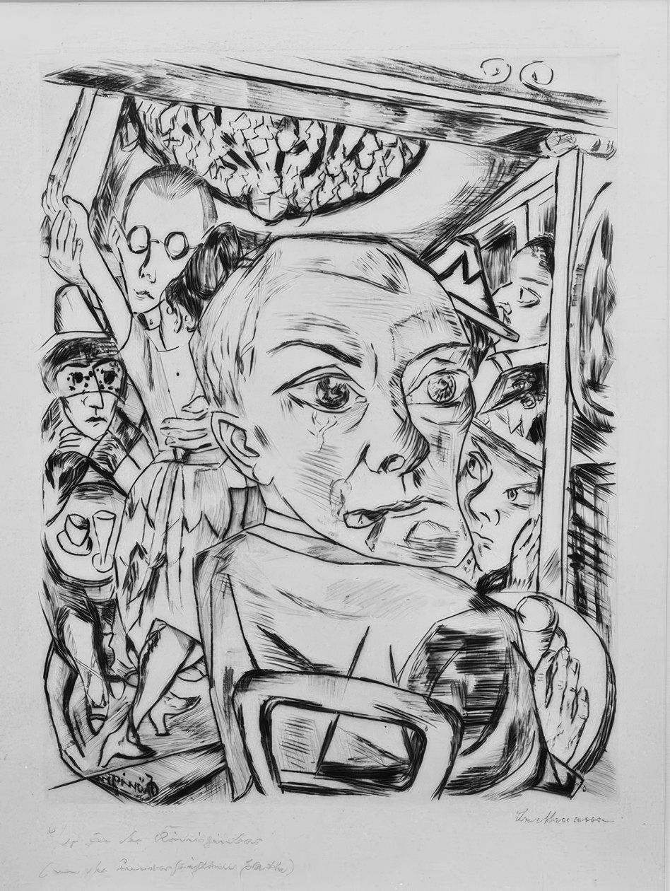 Queen Bar by Max Beckmann