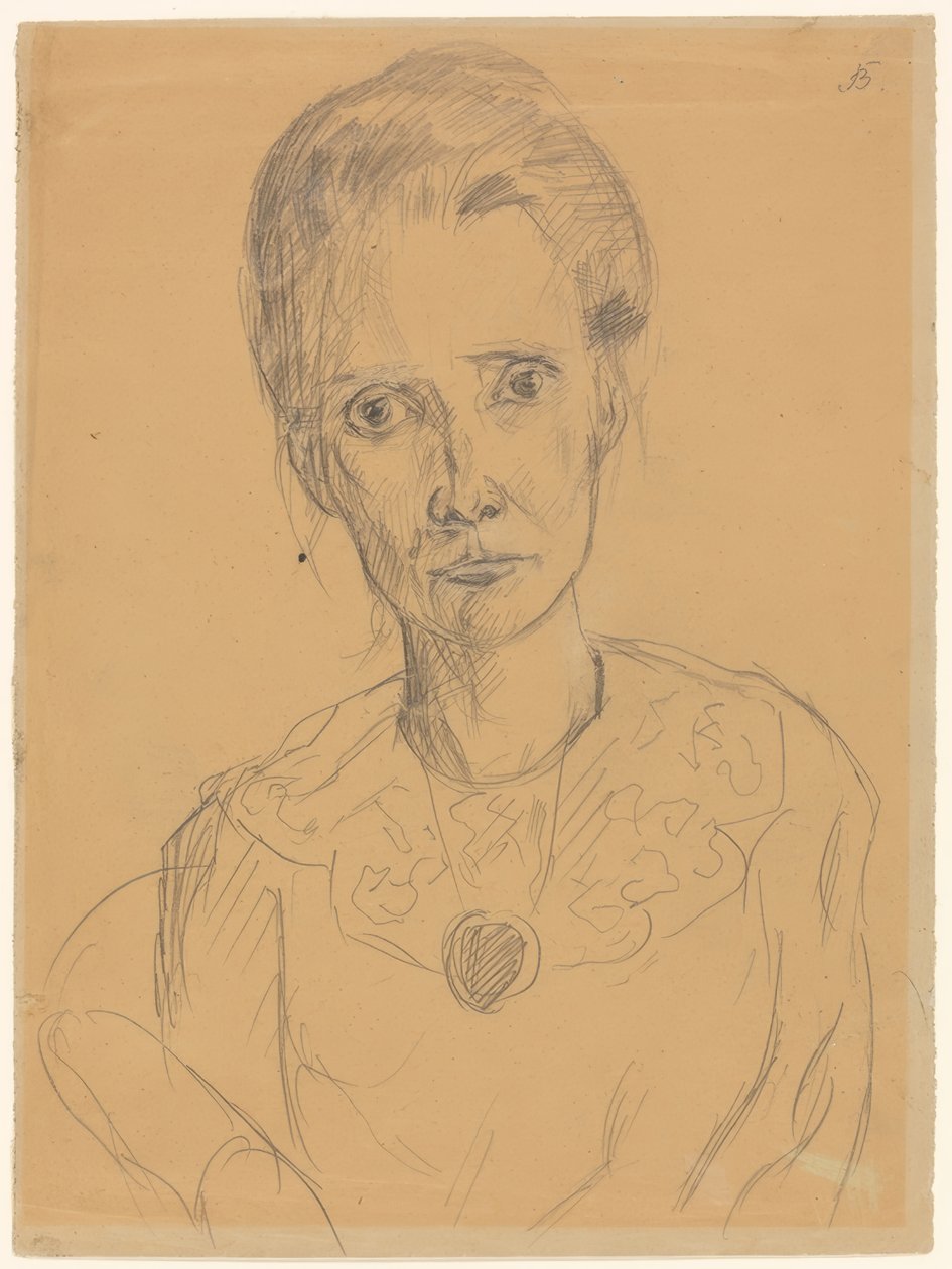 Portrait of a Woman by Max Beckmann