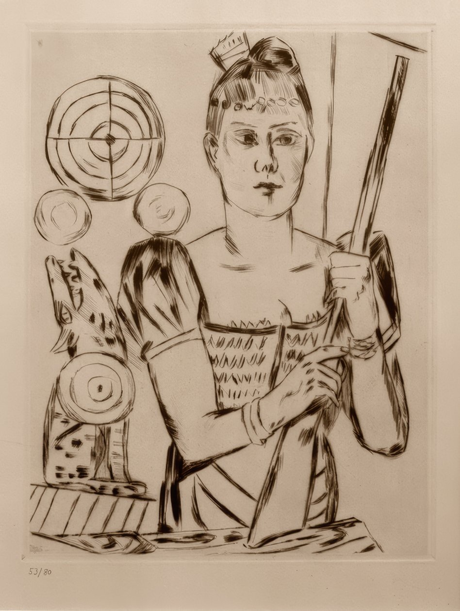 Shooting Gallery by Max Beckmann