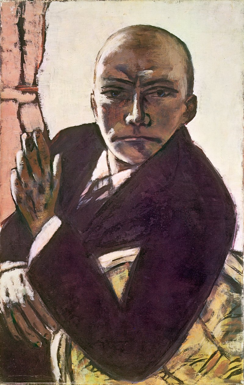 Self Portrait by Max Beckmann