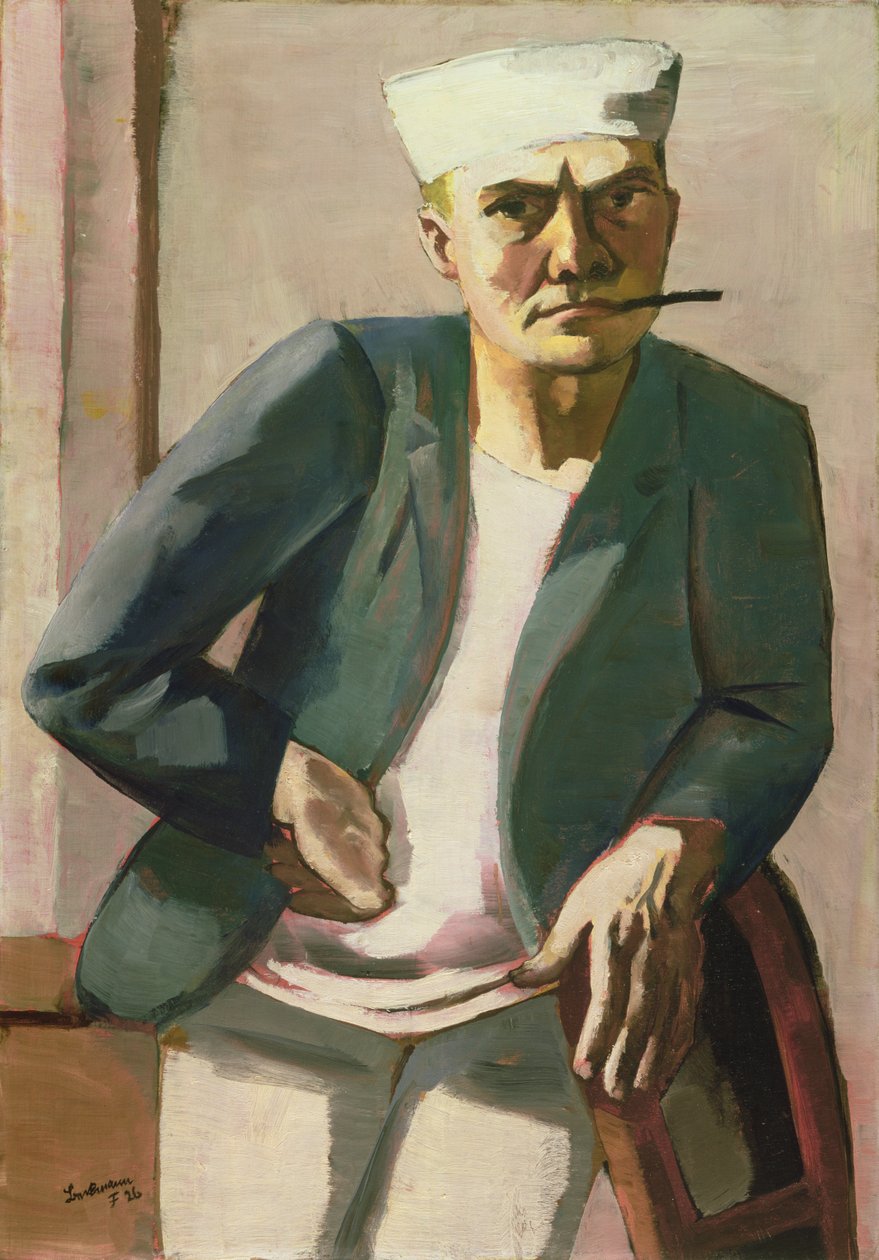 Self Portrait by Max Beckmann