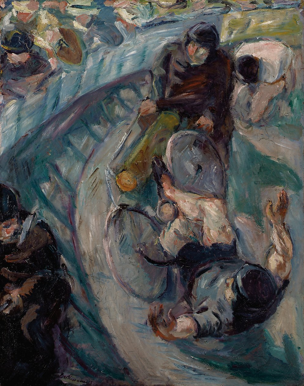 Falling Racer by Max Beckmann