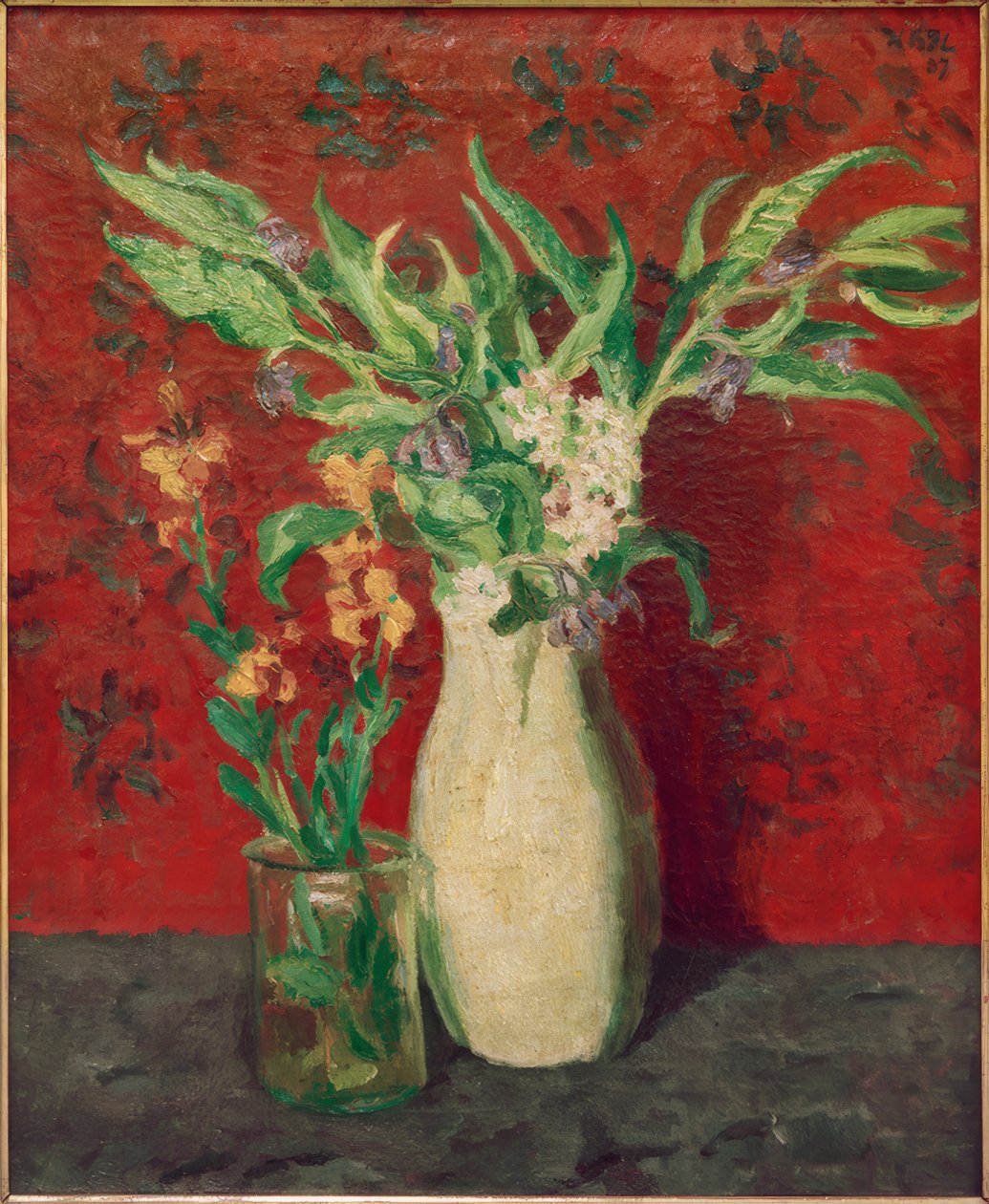 Swamp Flowers by Max Beckmann