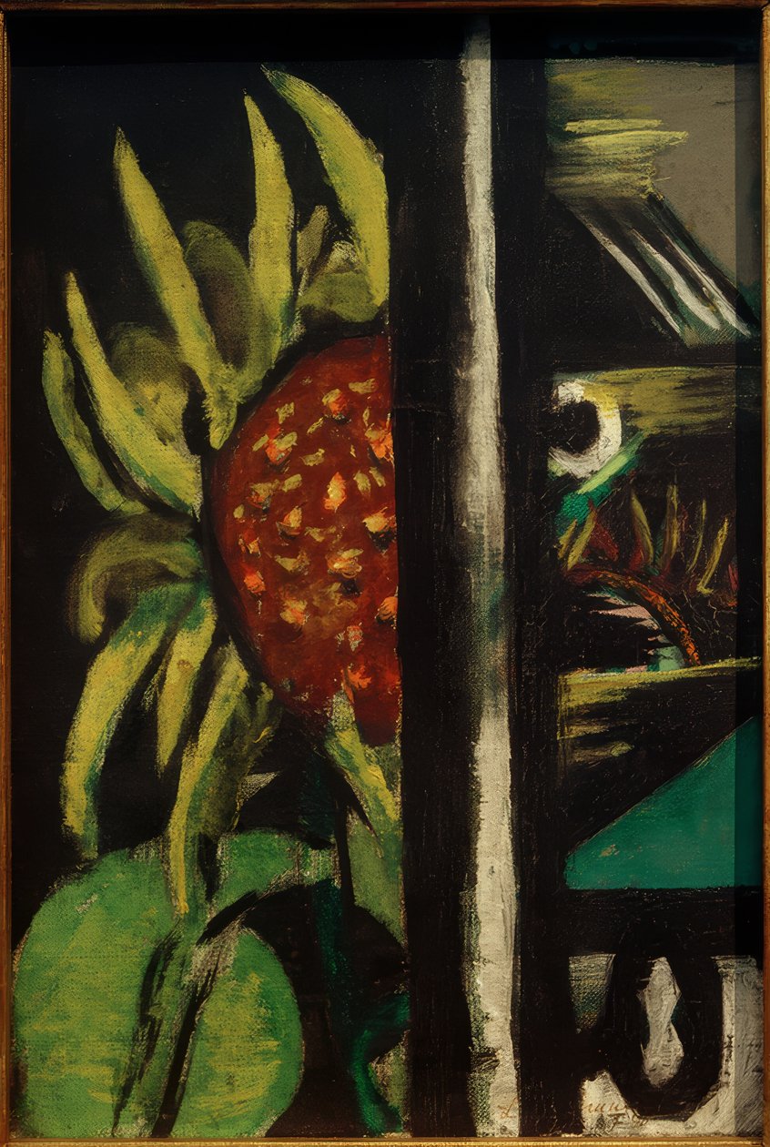 Sunflower by Max Beckmann