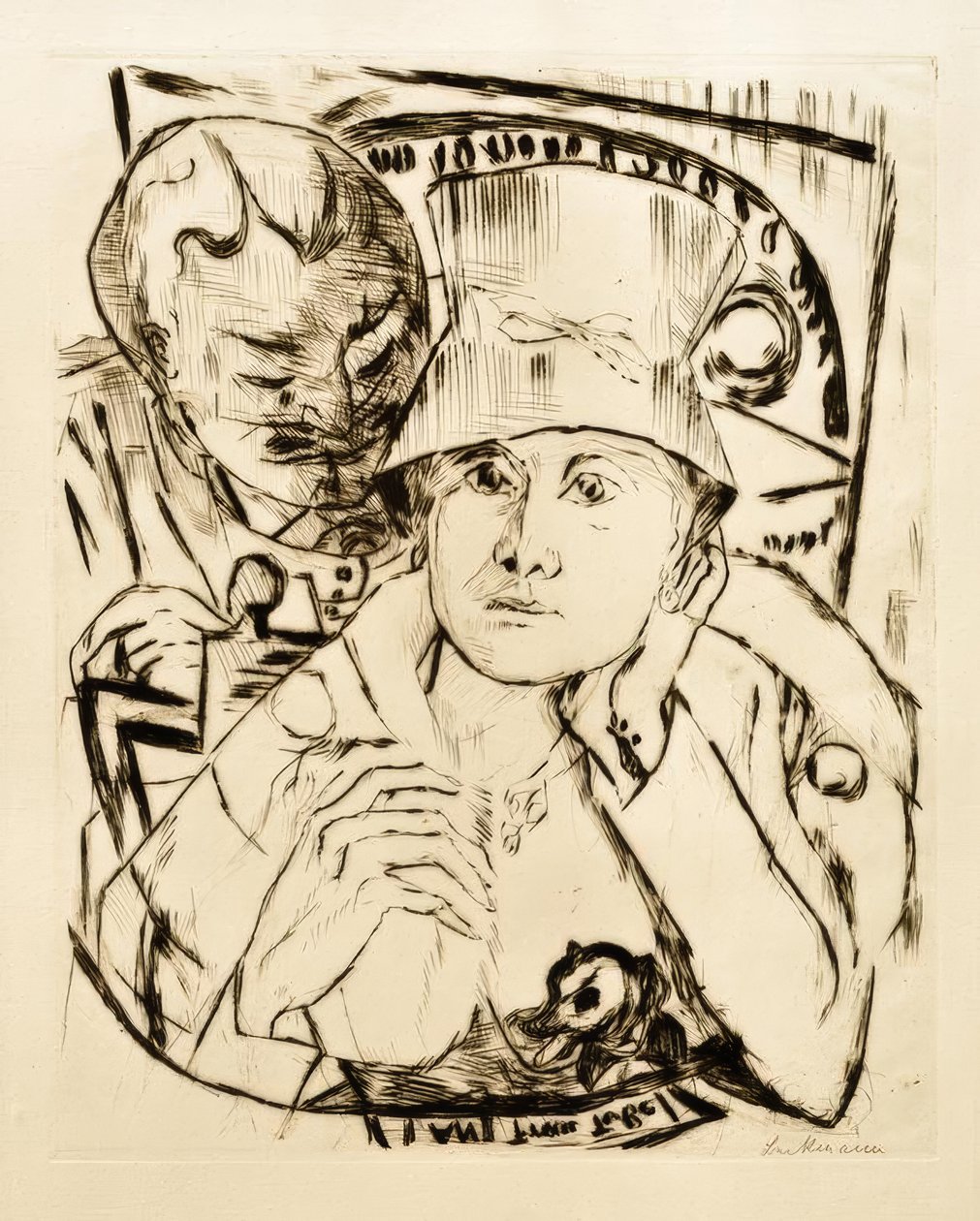 Theater Box by Max Beckmann