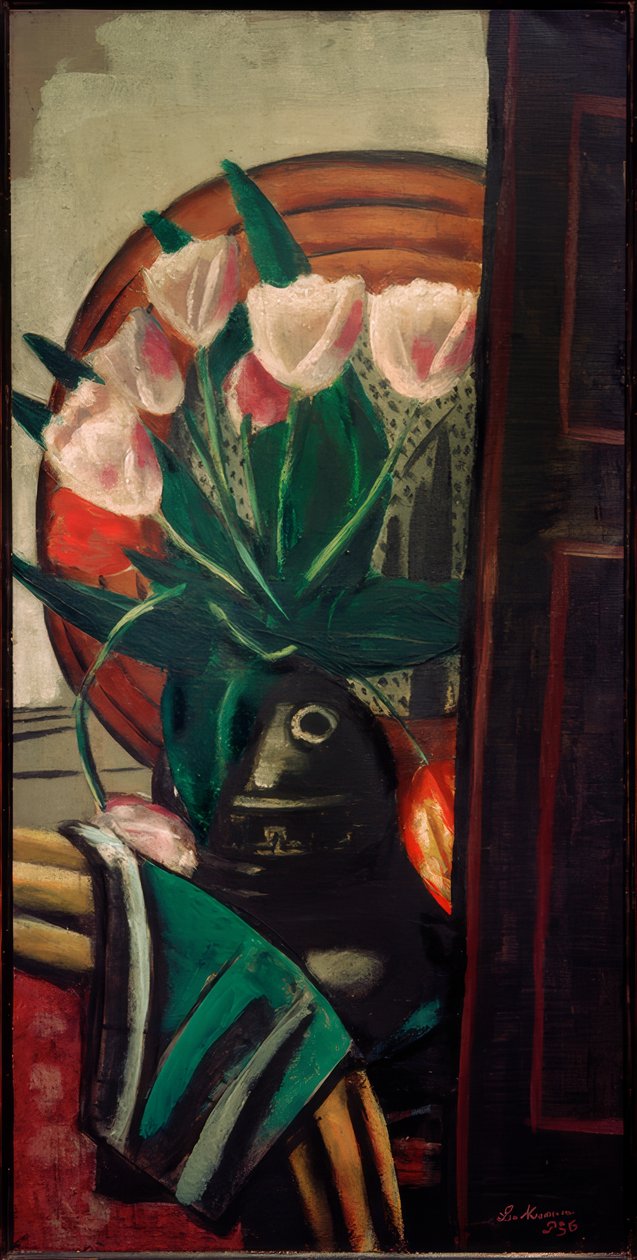 Tulip Still Life by Max Beckmann