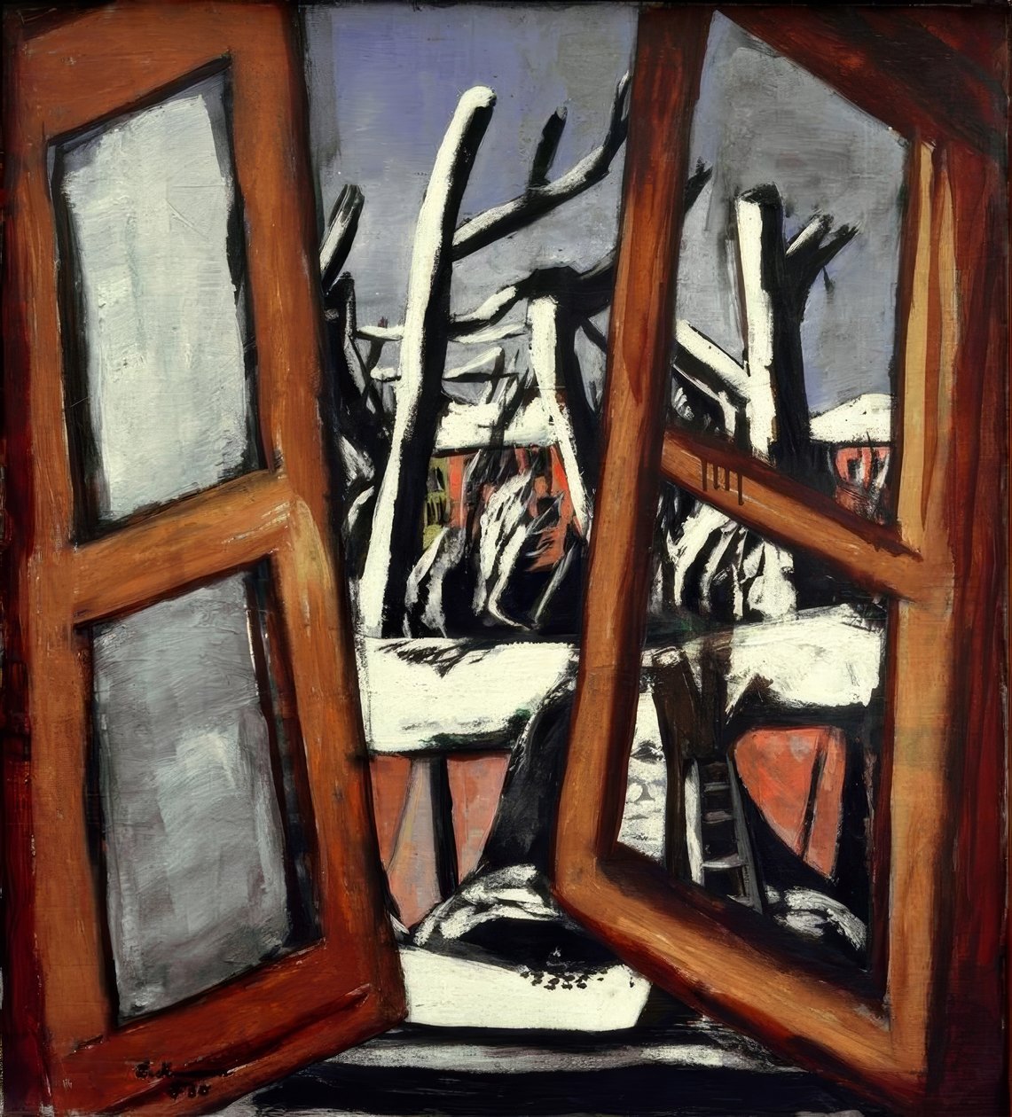 Winter Landscape by Max Beckmann