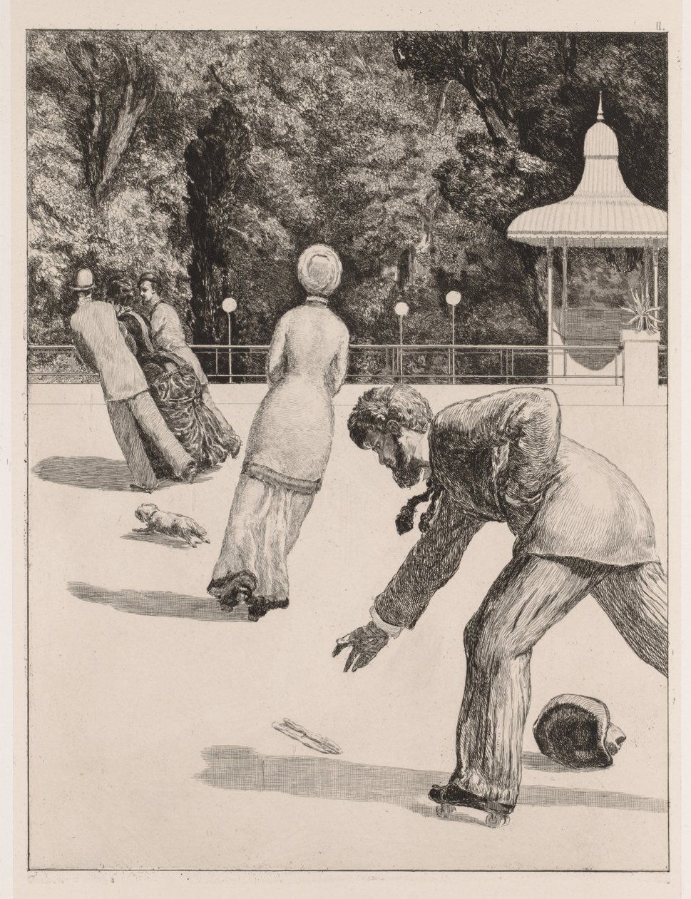 A Glove: The Action by Max Klinger