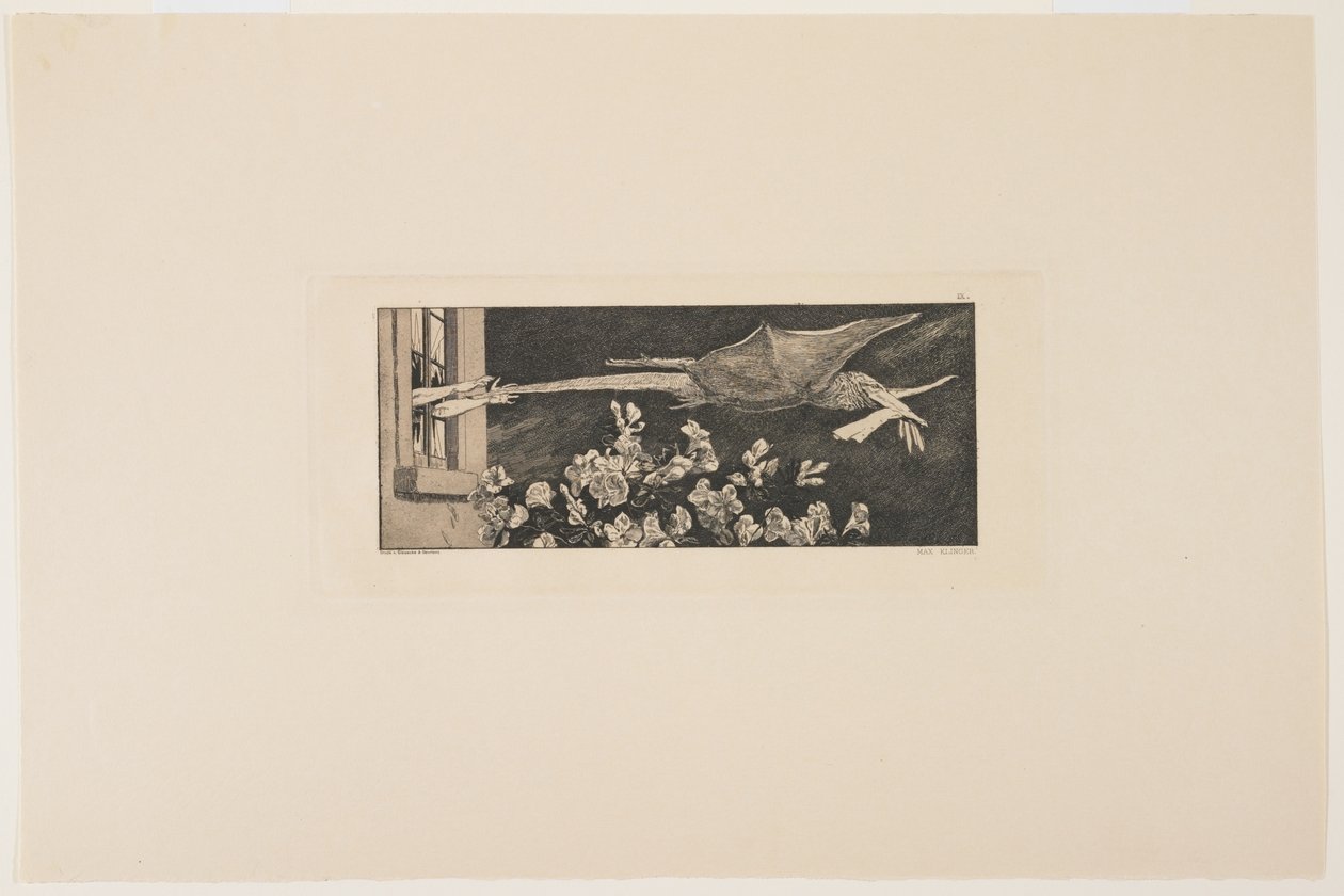 Abduction (1881) by Max Klinger