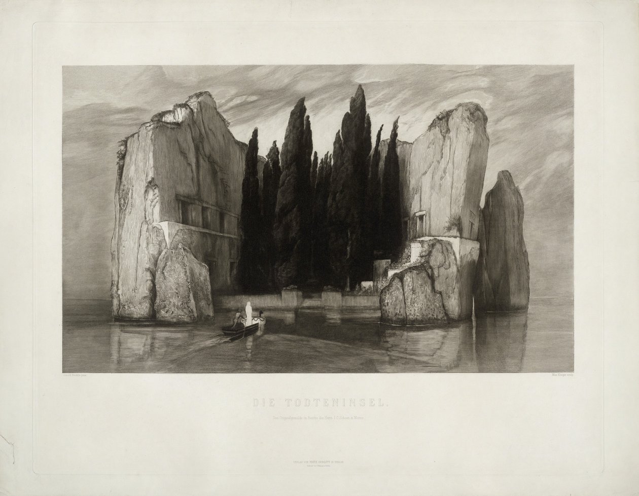 The Isle of the Dead by Max Klinger