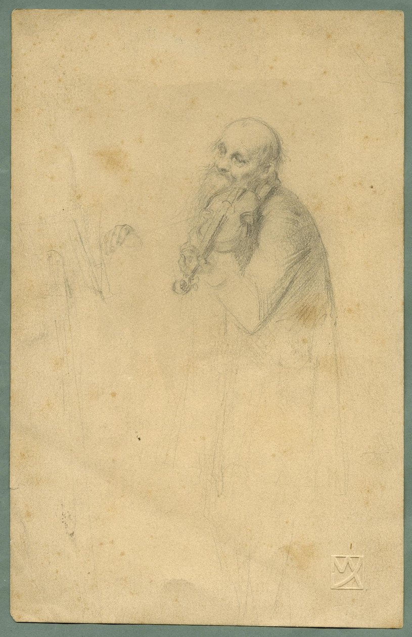 Violin Player by Max Kurzweil