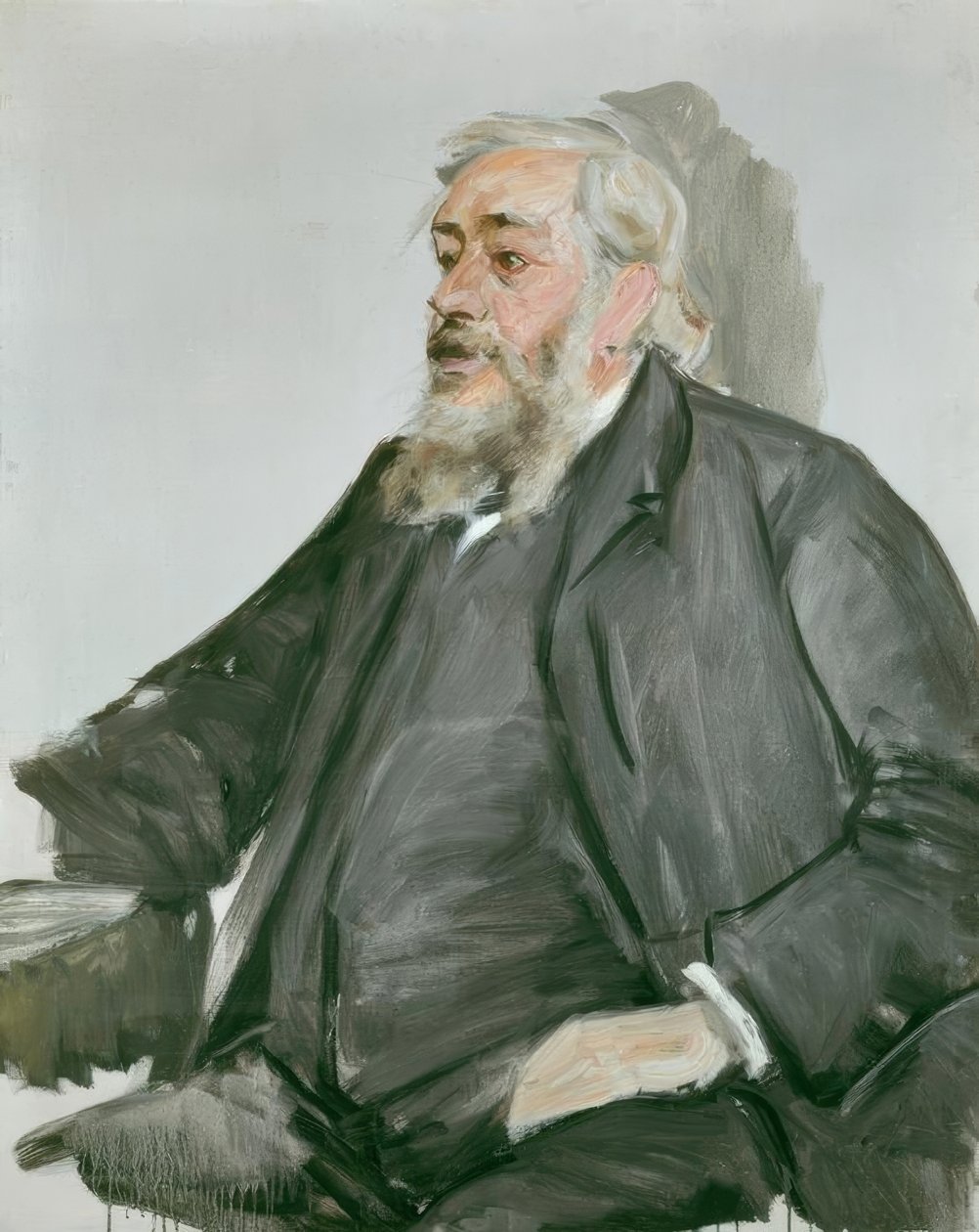 Justus Brinckmann / Painting by M. Liebermann by Max Liebermann