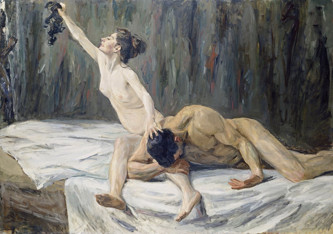 Samson and Delilah, 1902 by Max Liebermann