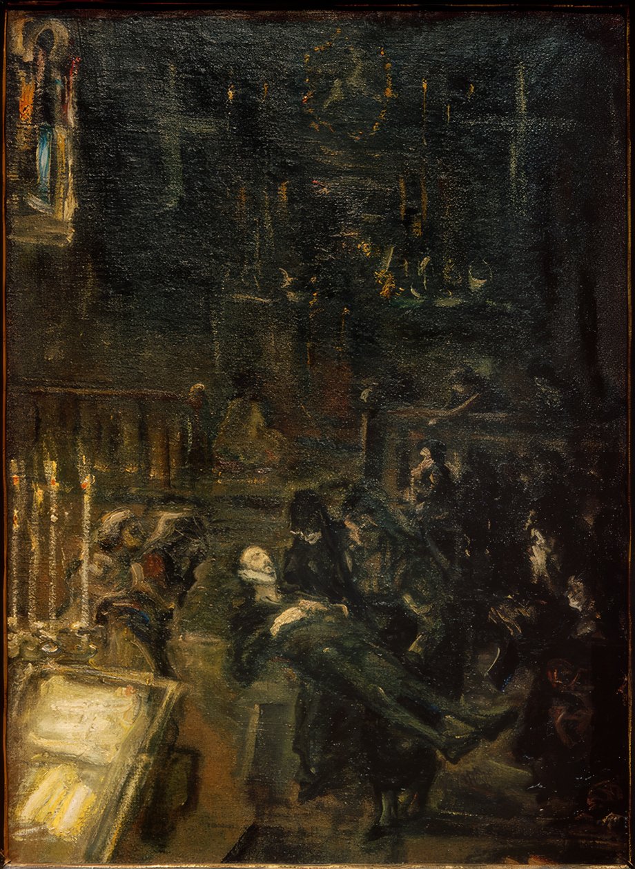 Laying Out of Don Giovanni by Max Slevogt