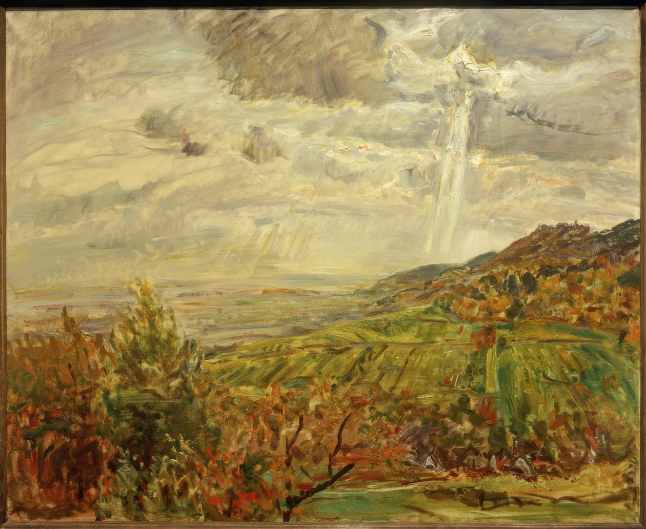 Thunderstorm in Early Autumn near Neukastel by Max Slevogt