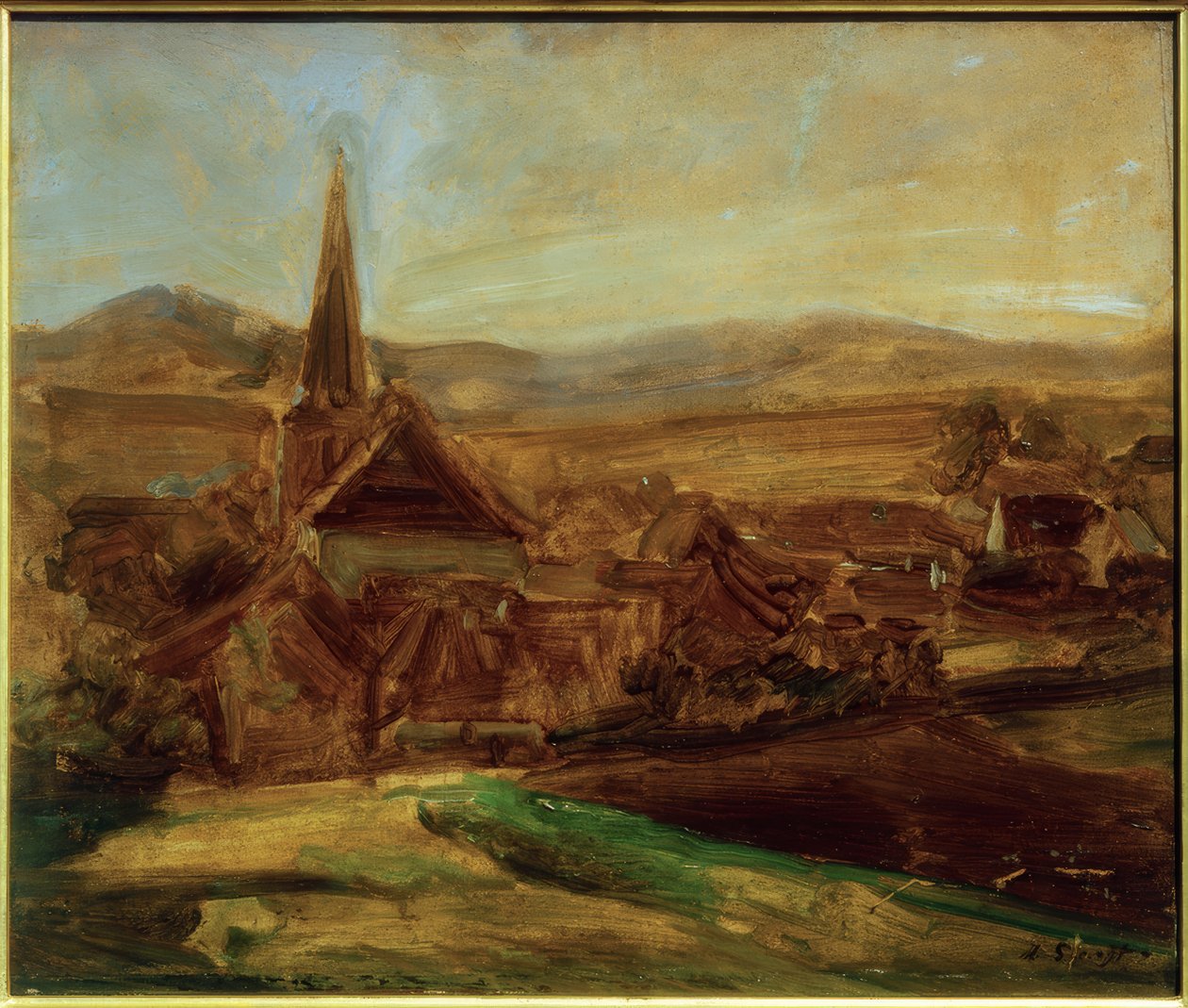 Godramstein after the Rain by Max Slevogt