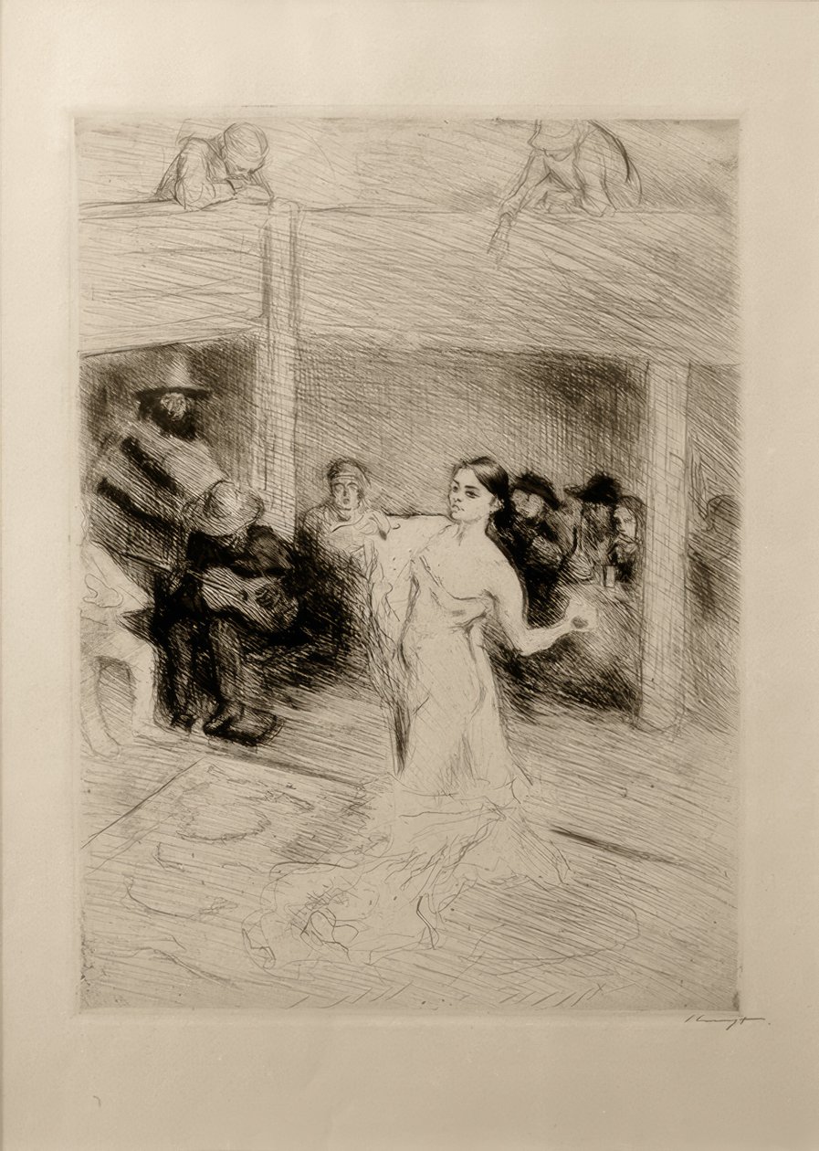 M. Slevogt, Dancer by Max Slevogt