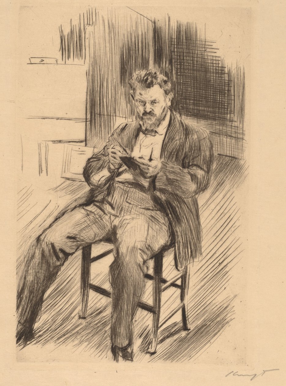 Self-Portrait by Max Slevogt