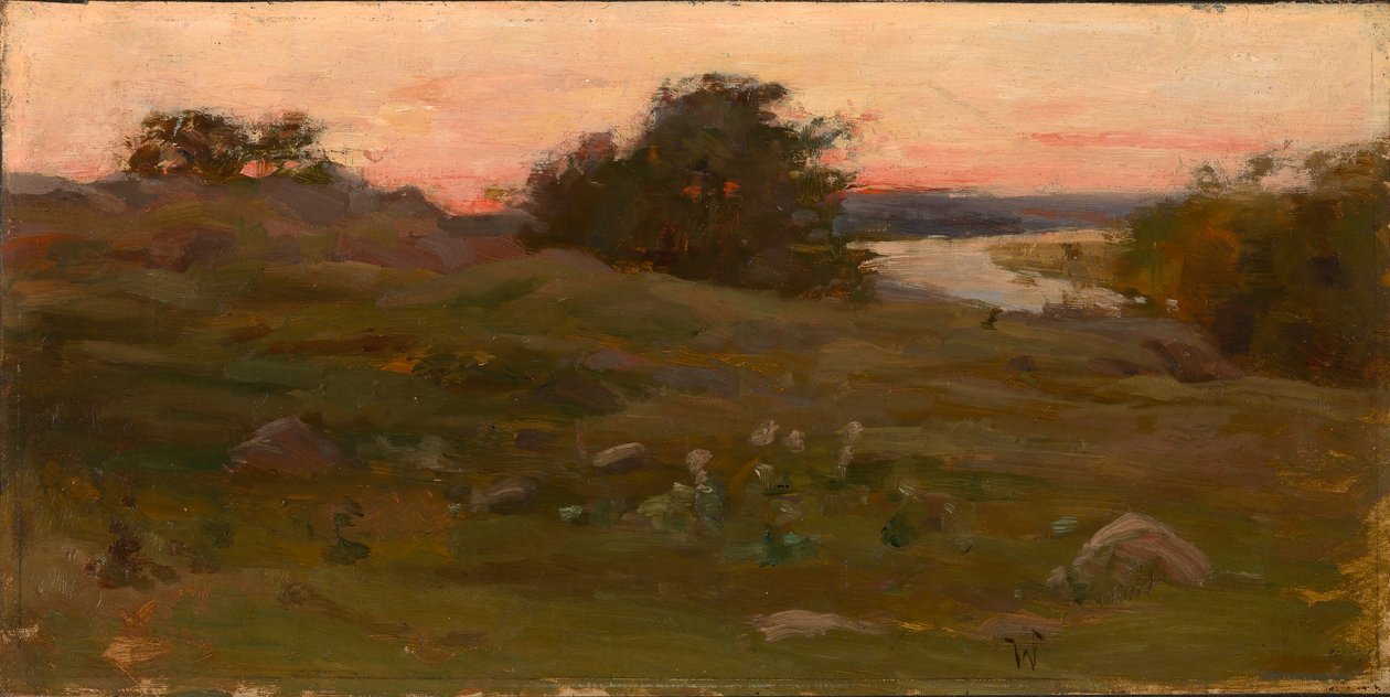 Landscape by Max Weyl