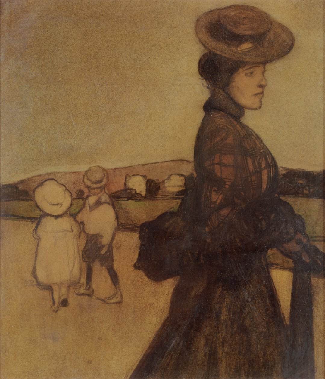 The Governess by Maxime Pierre Jules Dethomas