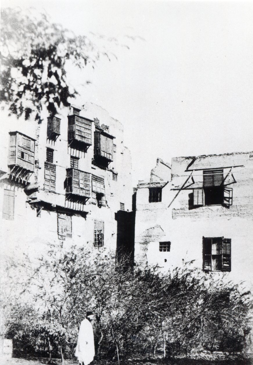 Gustave Flaubert in Cairo, 9th January 1850 by Maxime Du Camp