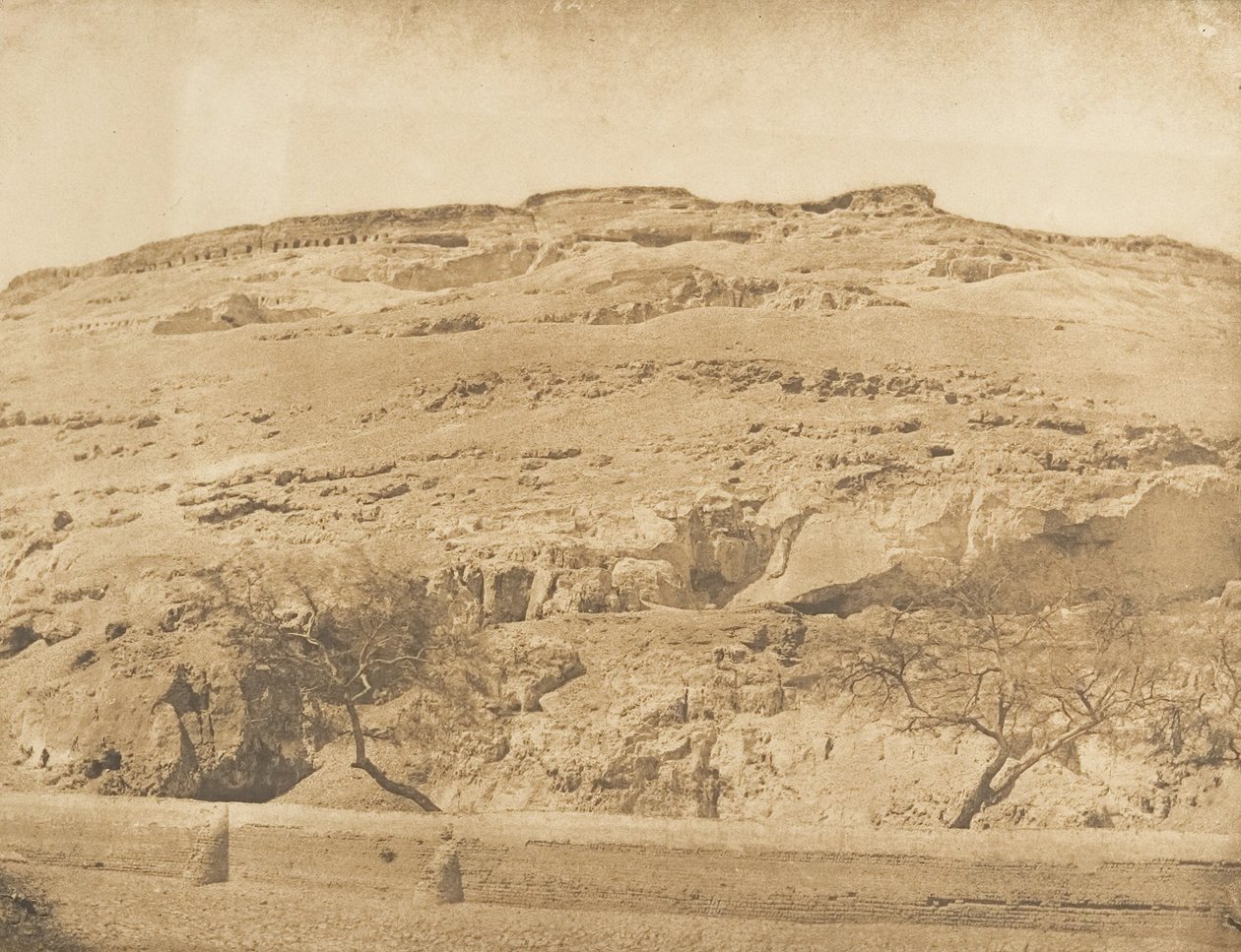 Ancient Necropolis of Lycopolis, at Syout by Maxime Du Camp