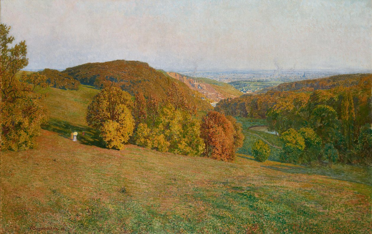 Vienna from Kobenzl by Maximilian Suppantschitsch