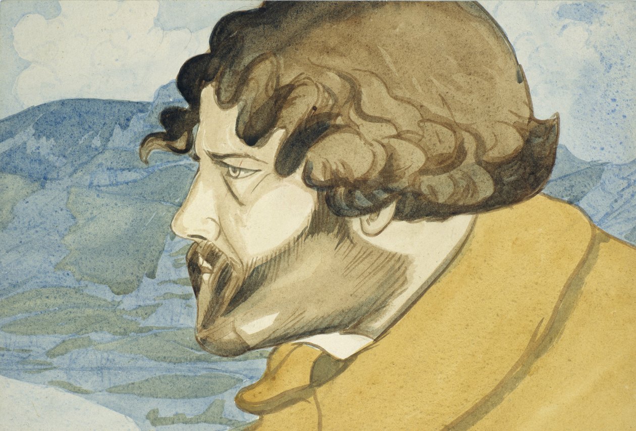 Self-Portrait, 1921 by Maximilian Voloshin
