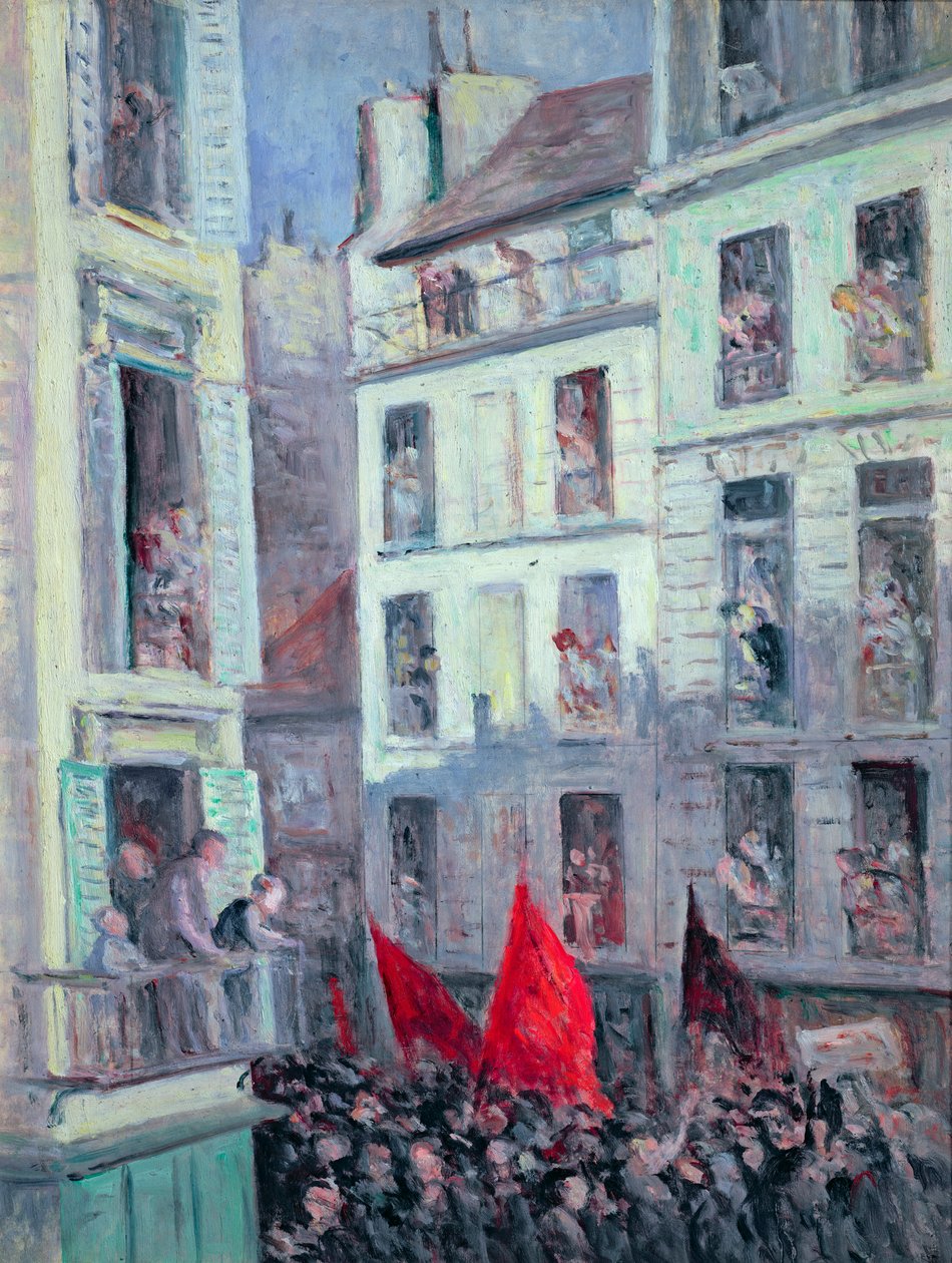 The Popular Front, c.1936 by Maximilien Luce