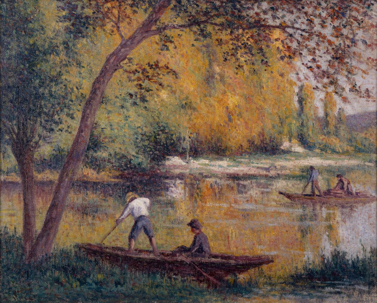 Driftwood Collectors on the Cure by Maximilien Luce