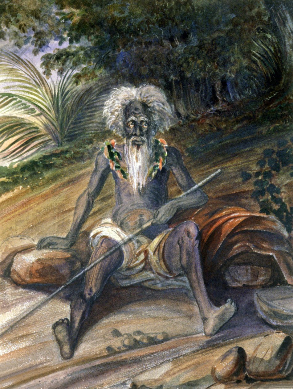 Old Man in Oceany by Maximilien Radiguet