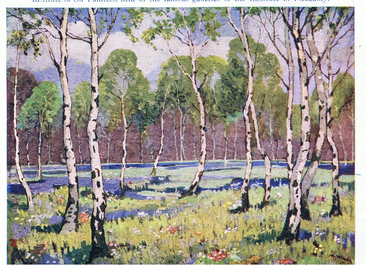 Spring Woodland by May Wilson Preston