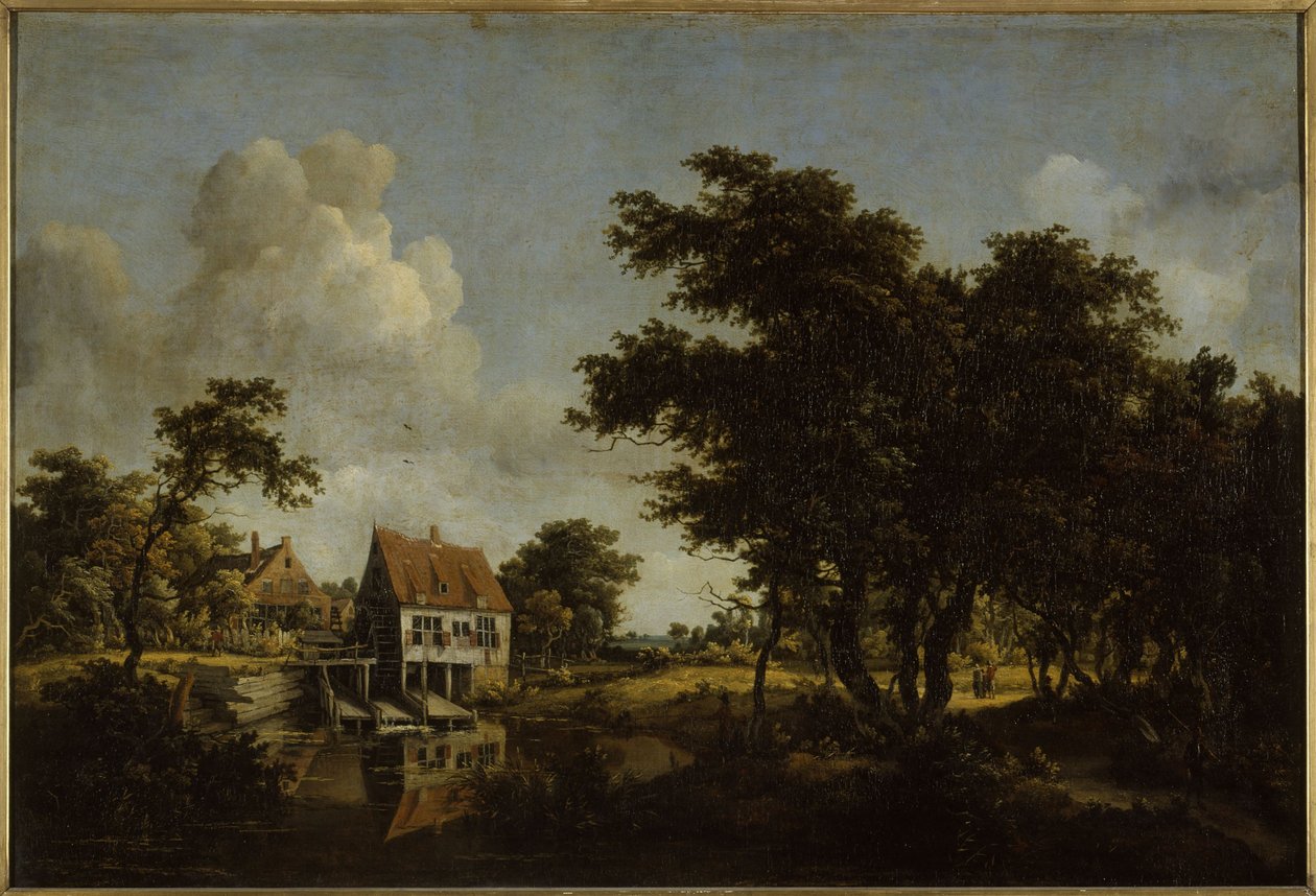 The Mills, between 1664 and 1668 by Meindert Hobbema