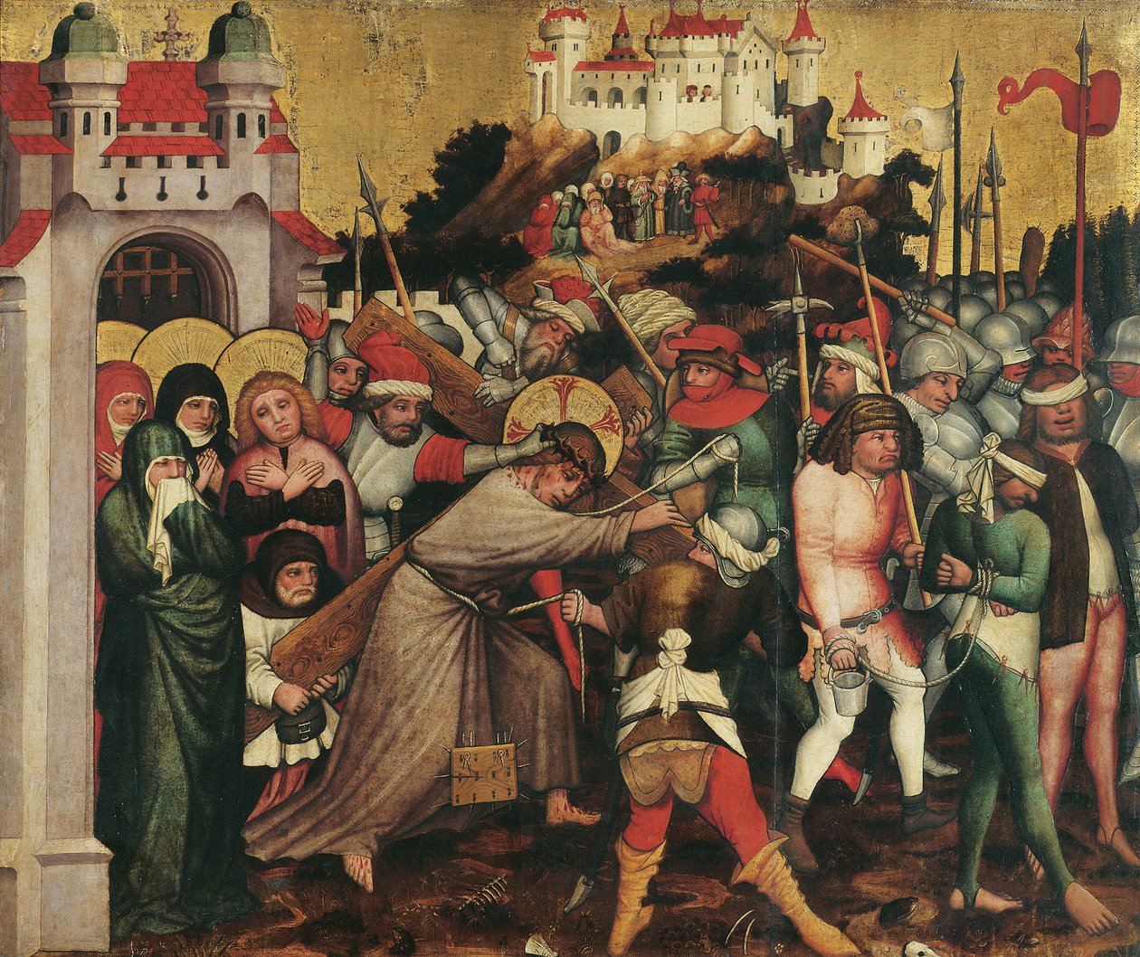 Christ Carrying the Cross by Meister von Laufen