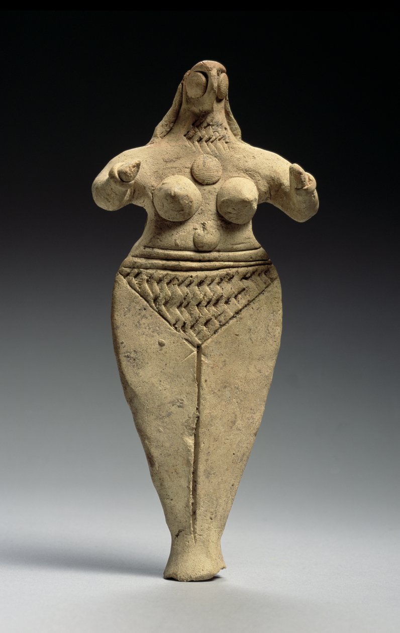 Female Figure, Akkadian, 3rd Dynasty of Ur by Mesopotamian