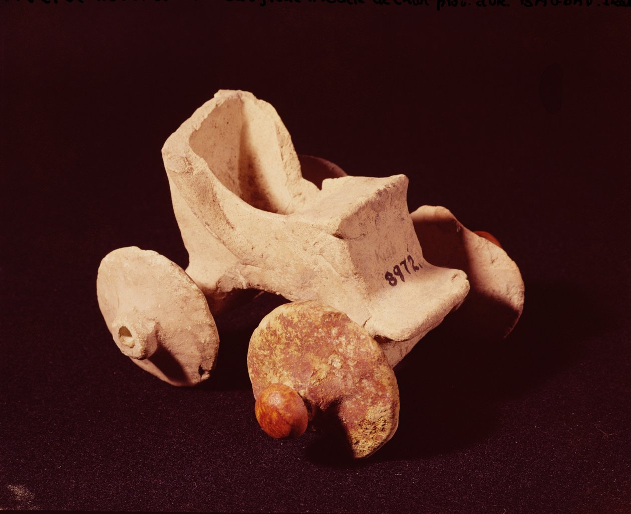 Model of a Chariot, 2000-1595 BC by Mesopotamian