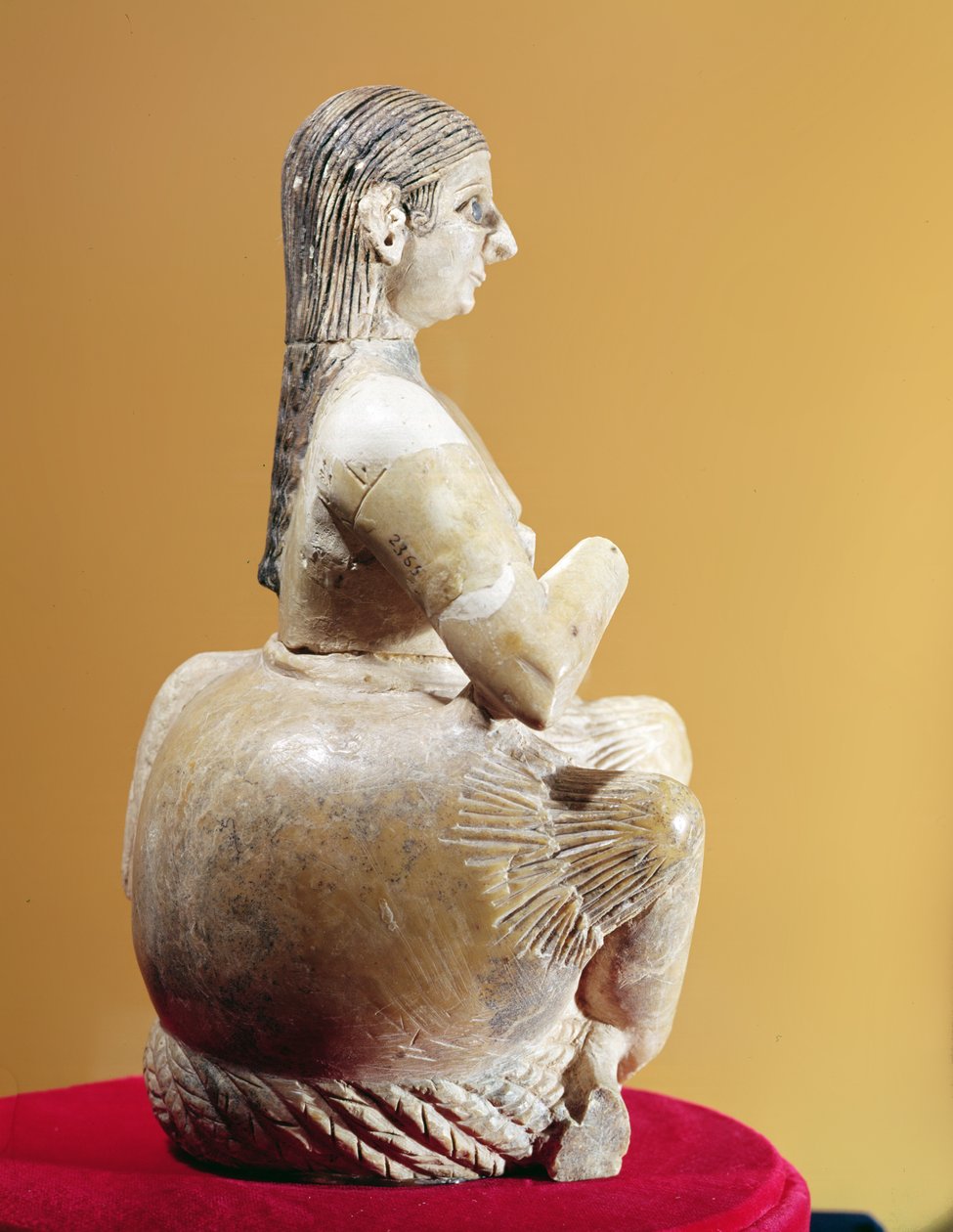 The singer, Ur-Nina (profile view), c.2800-2300 BC by Mesopotamian