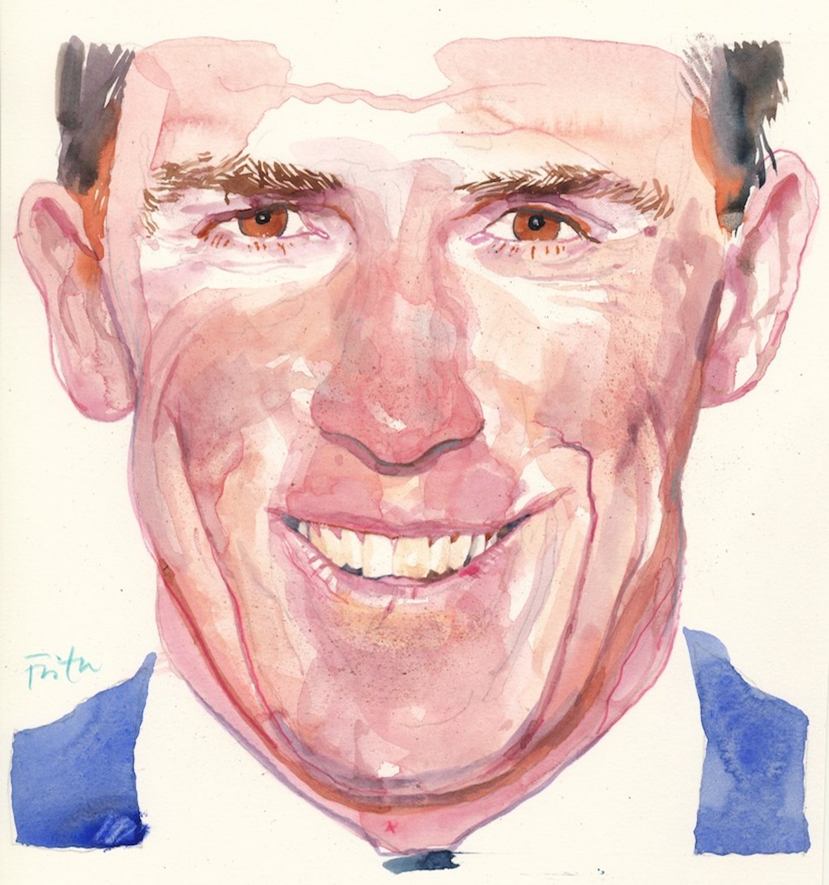 Rob Brydon by Michael Frith