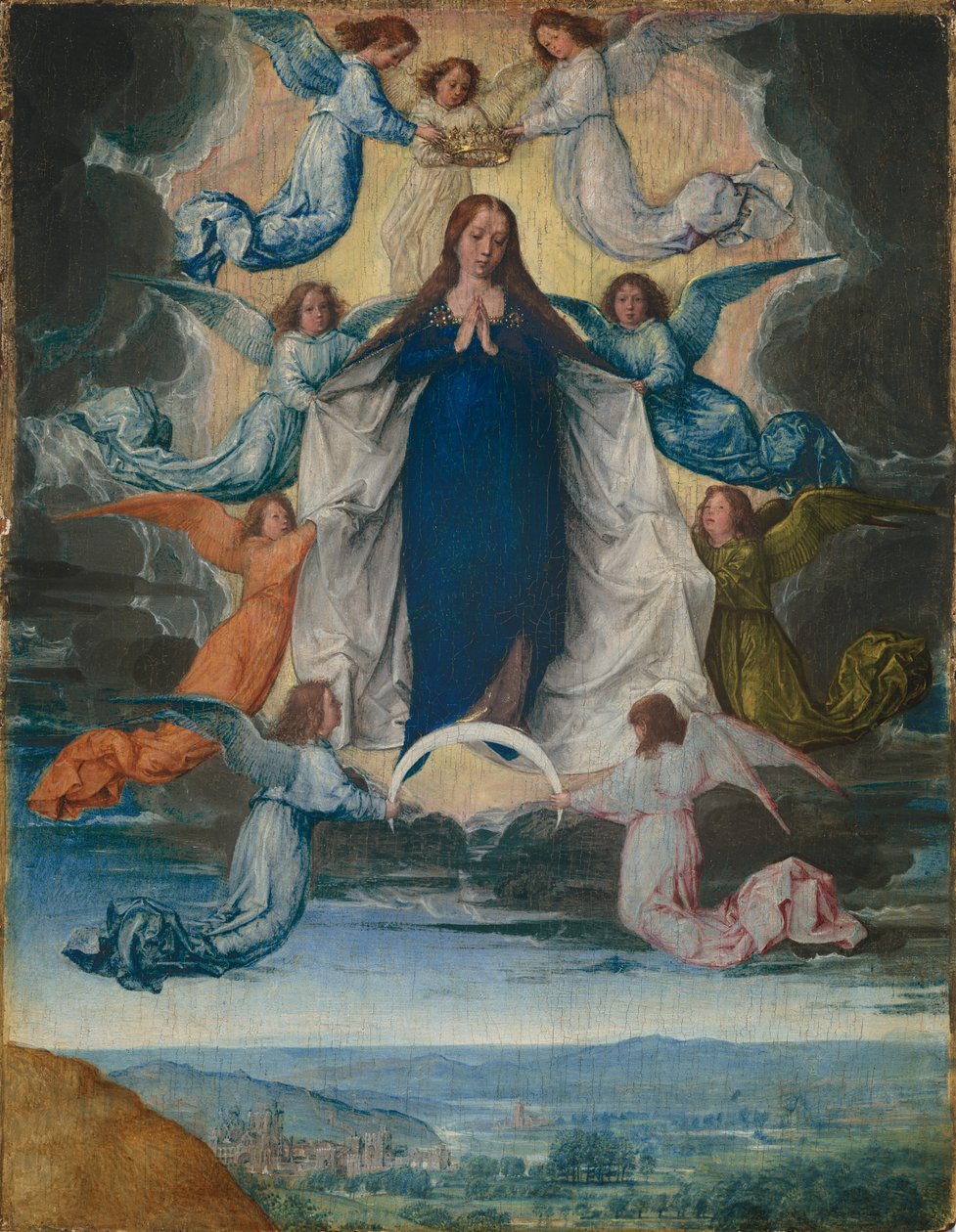 The Assumption of the Virgin by Michael Sittow