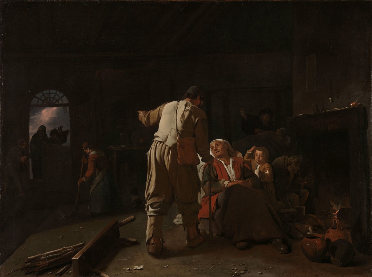 Visiting the Sick by Michael Sweerts