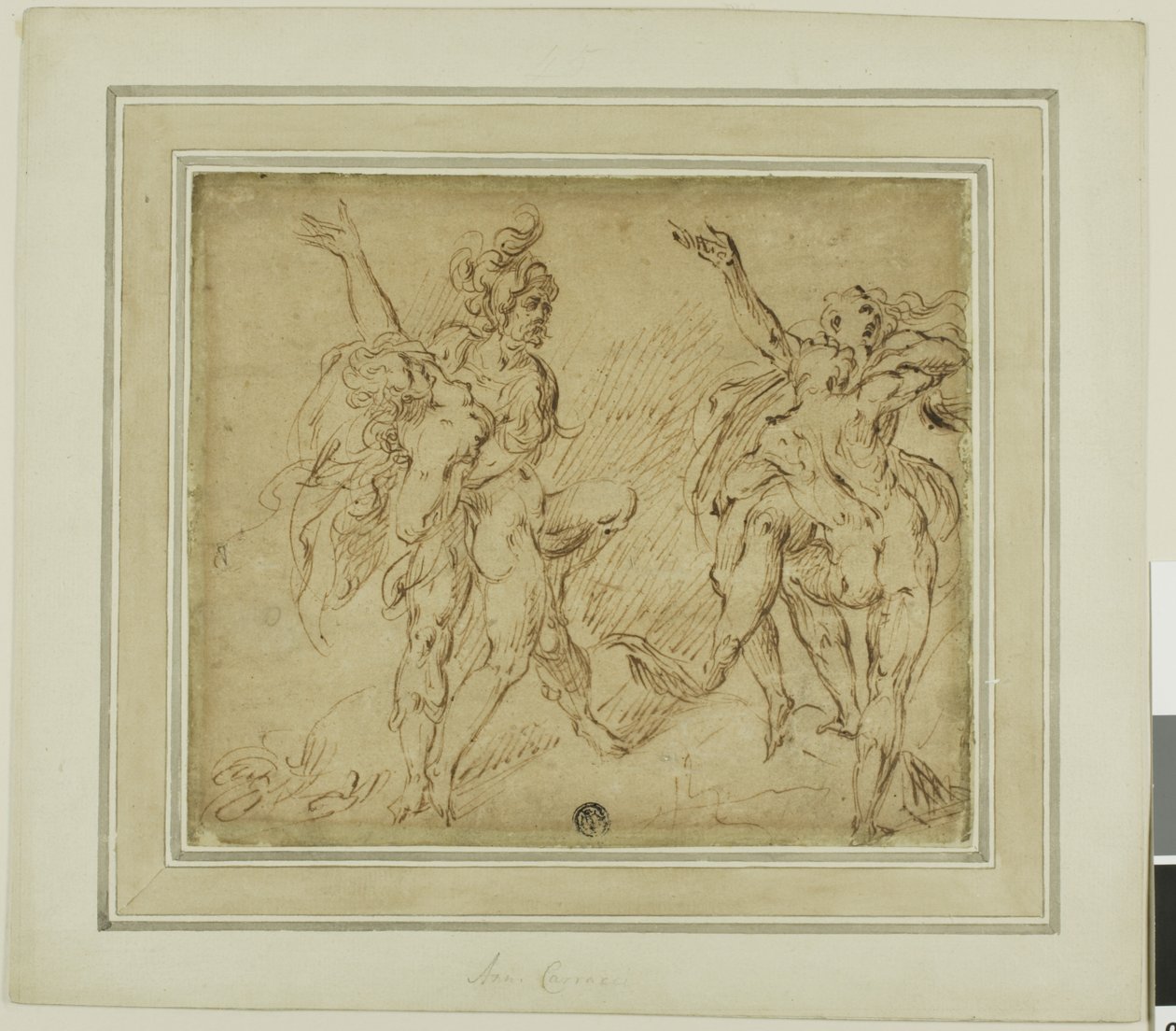 Rape of the Sabines by Michel Joseph Speeckaert