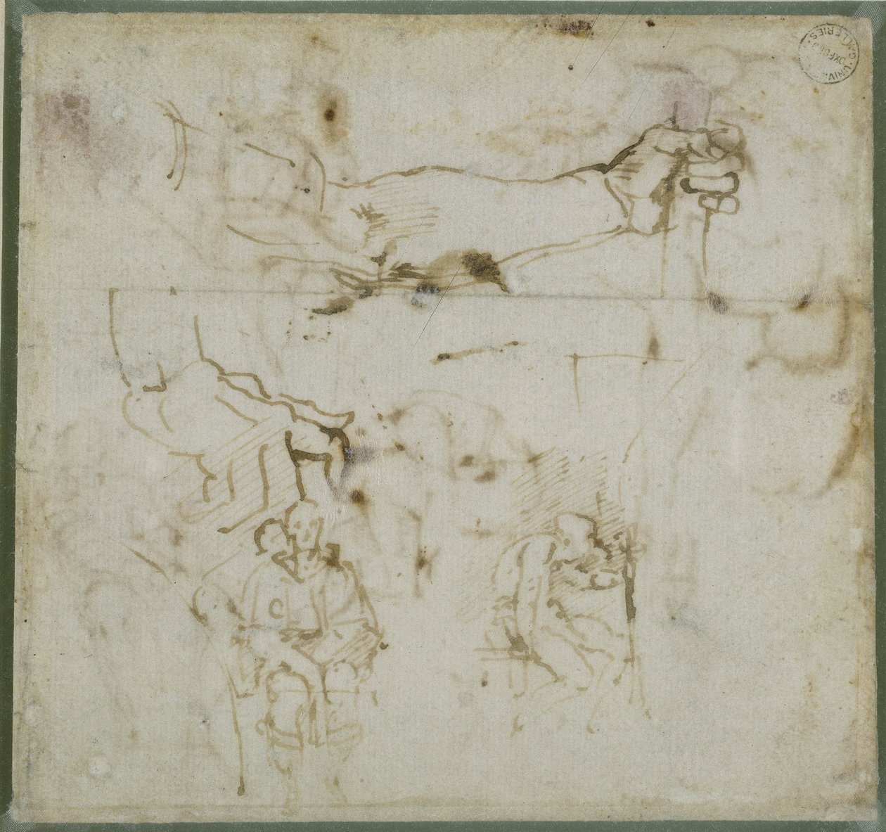 Study of an Arm by Michelangelo Buonarroti