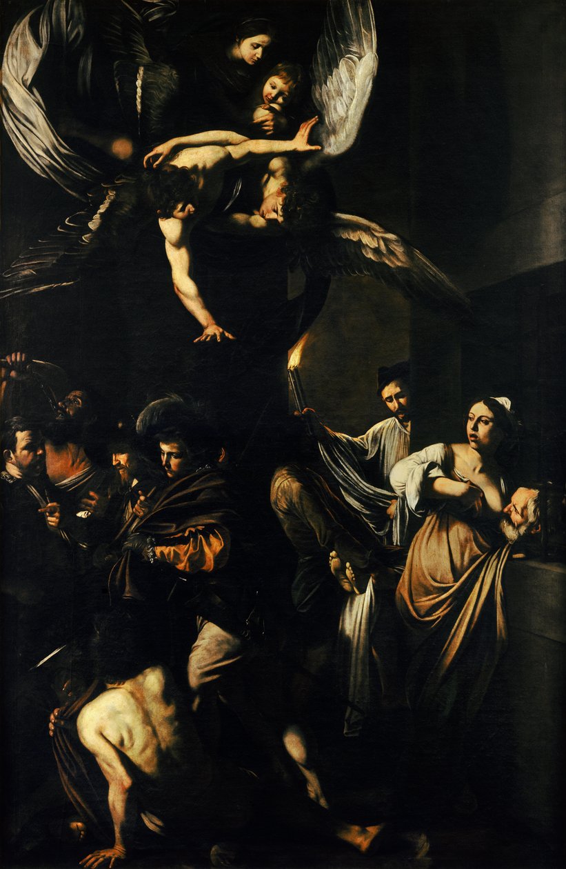 The Seven Works of Mercy by Michelangelo Merisi Caravaggio