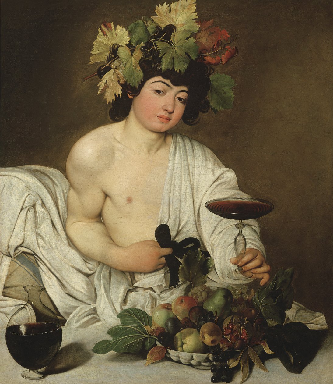 The Young Bacchus by Michelangelo Merisi Caravaggio