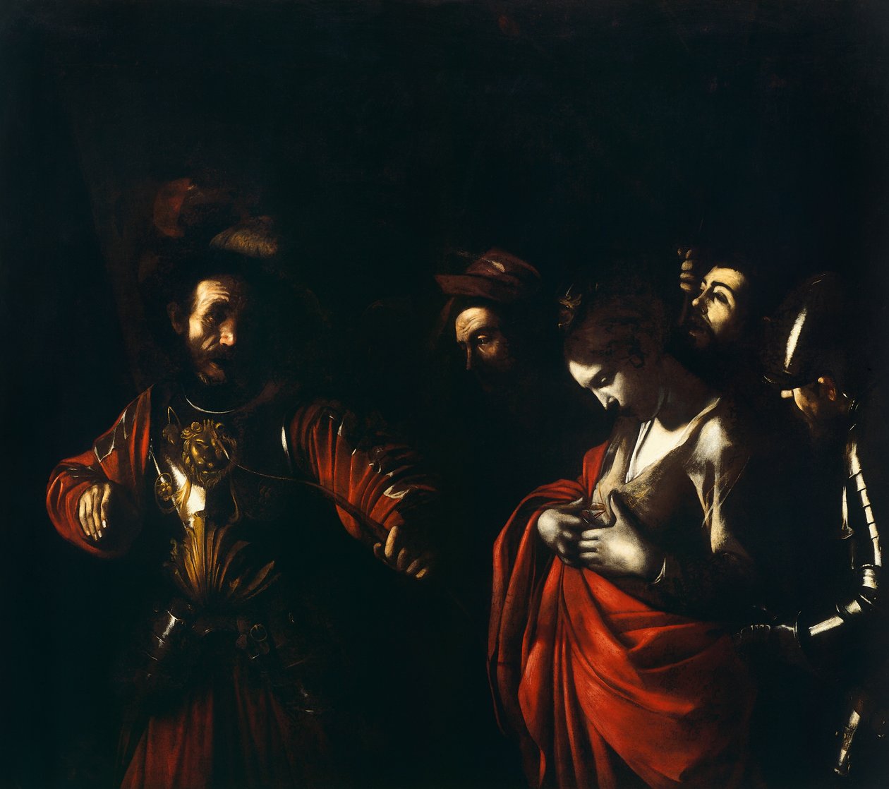 The martyrdom of St Ursula by Michelangelo Merisi da Caravaggio