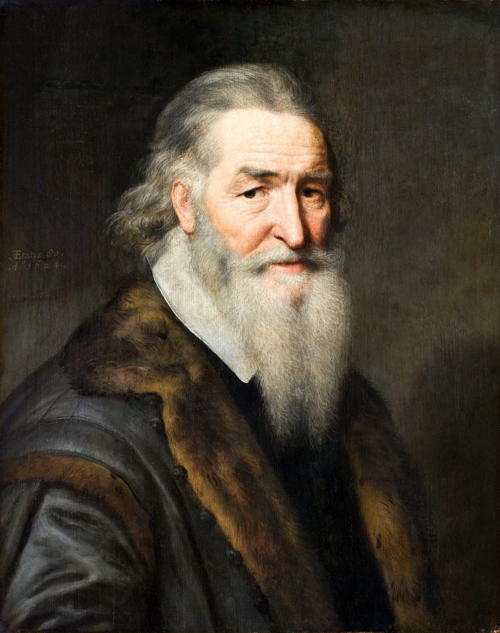 Portrait of an Eighty-Year Old Man by Michiel Jansz van Mierevelt