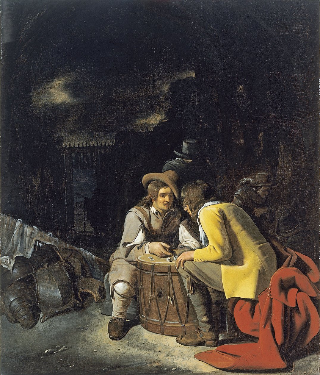 Soldiers Playing Dice by Michiel Sweerts